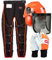 OREGON Type A Chainsaw Safety Clothing Kit with Universal Leggings/Seatless Trousers, Helmet with XL Gloves