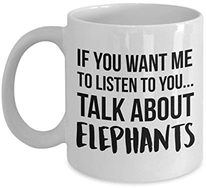 NA Tazza di Elefante Regalo di Elefante Amante di Elefante Elefante Divertente Elefante Regalo di Elefante Tazza di Elefante Elefante Che Dice Elefante Citazione Elefante Mamma