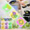 HOVUK® Bin Freshener Dustbin Scent Air Freshener, Odour Remover For Kitchen Dustbins Swing Pedal Air Fragrance Self Adhesive, 6Pcs Odour Eliminator Air Fresheners