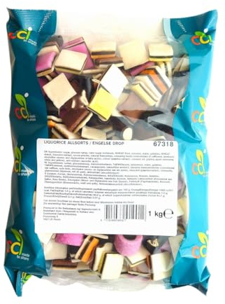 CCI Bunte Lakritz Konfekt Mischung 1 KG