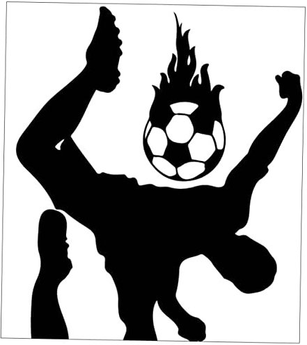 Cabilock Fußball-wanda Kleber Spielen Sport Wandtattoo Fußballaufkleber Für Kinder Kinderzimmer Wandkunst Fußball-sport-wandaufkleber Fußballtor Wandtattoo Pvc Ziel Generation Entfernbar