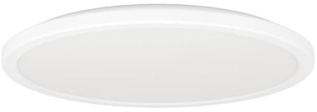 EGLO connect.z Smart Home LED Badezimmer Deckenleuchte Rovito-Z, ZigBee, App und Sprachsteuerung Alexa, warmweiß-kaltweiß, RGB, dimmbare Bad Deckenlampe, weiß, IP44, Ø 39 cm