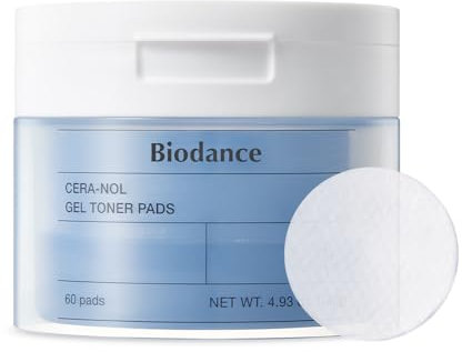 Biodance Cera-nol Gel Toner Pads – Beruhigende Feuchtigkeitspflege mit Hyaluronsäure & Ceramiden für empfindliche Haut