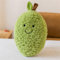 Plüschtier Stofftier Obst Plüschtier Plüschkissen Spielzeug, Kissen Puppe Wurfkissen, Schmusetier Geschenk für Kinder Mädchen Jungen (25 cm,Zitrone)