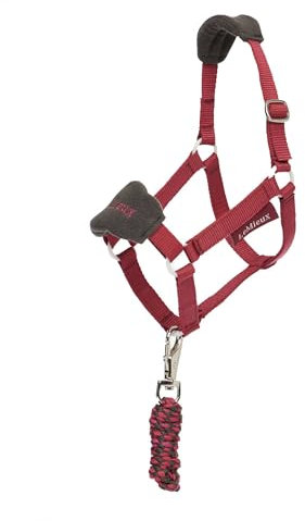 LeMieux Hobby Horse Vogue Halfter und Führstrick – passend für Hobbypferde – Glut