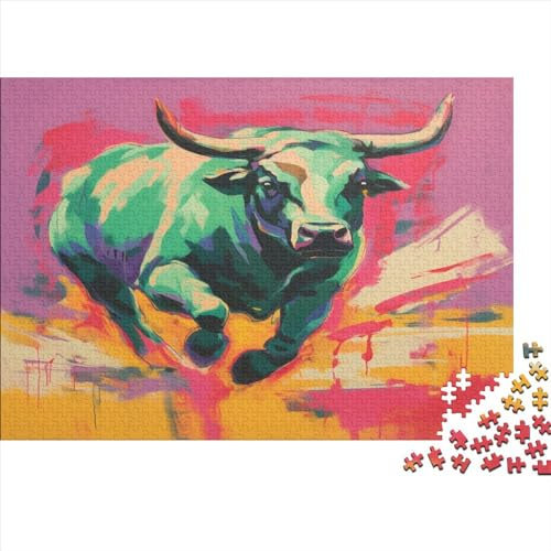 Yak 1000 Stück Puzzles Für Erwachsene Teenager Stress Abbauen Familien-Puzzlespiel 1000-teiliges Puzzle Kinder Lernspiel Spielzeug Geschenk Puzzel 1000pcs (75x50cm)