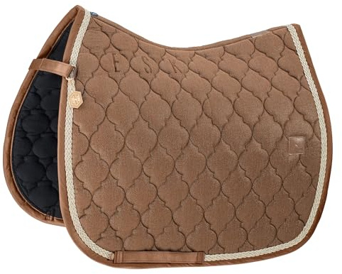 Eskadron Heritage Cotton Glitter Schabracke Almond/Black/True Blue