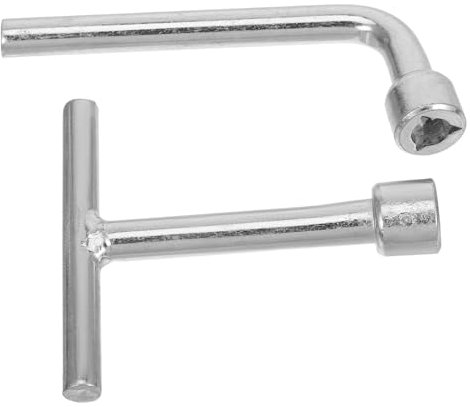 HAWILLOSCH 2stücke Triangular Socket Schlüssel Für Maschinengehäuse Und Wasserzähler t Für Industrielle Anwendungen