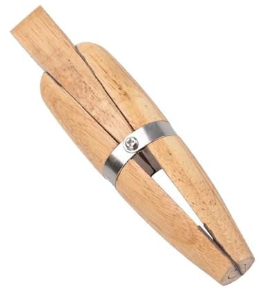 One Piece Ergonomic Wood Ring Clamp Engraving Wooden Bench Jewelers Holder Tighten Secure Jewelry Making Wood Clamp for Jewelry Holder