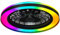 Birnetek Ventiladores para el techo con lámpara LED Inteligente, 48 cm, Control por App y Voz, Compatible con Alexa, RGB, 6 Velocidades (Negro)