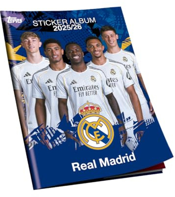 Real Madrid Sticker Album 2025/26 – Offizielle Topps Ausgabe, komplettes Set