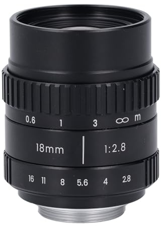 Aolidsive 18mm F2.8 Wide Angle Manual Lens for Micro 4/3 Mount MFT Cameras 72° FOV 0.15m Close Focus Aluminum Alloy Compact Prime Lens