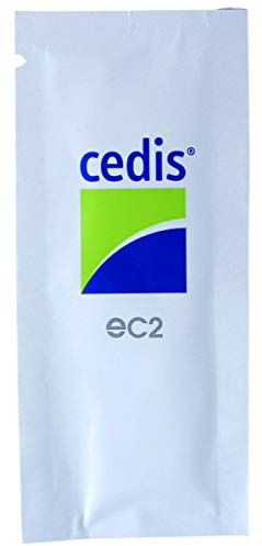 Lot de 50 lingettes de nettoyage Cedis originales emballées individuellement.