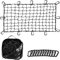 Grit Performance Gepäcknetz Auto & Anhängernetz, Dehnbar bis 240x360 cm, Für Dachträger Gepäcknetz, Gepäcknetze für Off-Road-Fahrzeug, 12 Sicherungshaken und Aufbewahrungstasche