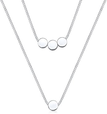 Elli Damen - Ketten mit Anhänger & Anhänger 0104480717_42 - 42cm Länge