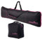 Athletico gepolsterte Snowboardtasche & Bootstasche Combo - Transportieren Sie Snowboard bis 165 cm und Stiefel bis Größe 47 (schwarz mit rosa Verzierung)