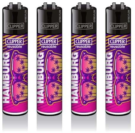 Weedness Clipper Clipper - Mechero de gas (4 unidades)