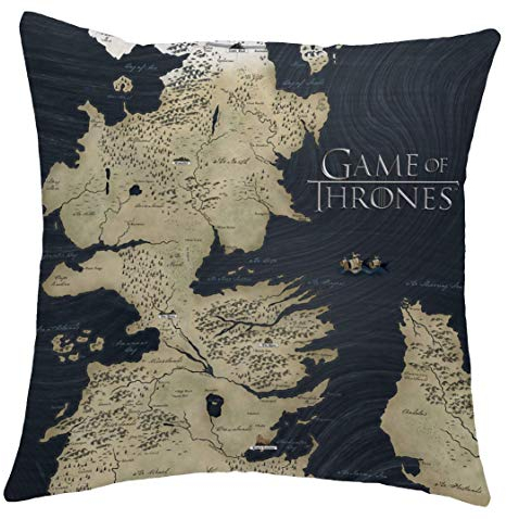 DREAMTEX LTD Westeros Karte Kissen 40X40Cm