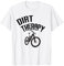 Dirt Therapy T-Shirt Funny MTB Mountain Bike Cycling Tee