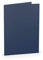 PAPERADO 400 Faltkarten DIN A5 Jeans gerippt Dunkel-Blau - Doppelkarten vorgefaltet blanko 220 g/m² - 14,8 x 21 cm - Klappkarten Basteln Einladungskarten Hochzeit Kommunion