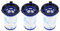 DingGreat 3Pcs Filtri di Ricambio per Aspirapolvere Rowenta Air Force 360 / X-Pert Essential 260 RH9037 RH9038 RH9039 RH9051WO RH9057WO RH9086WO (in alternativa a ZR009001)