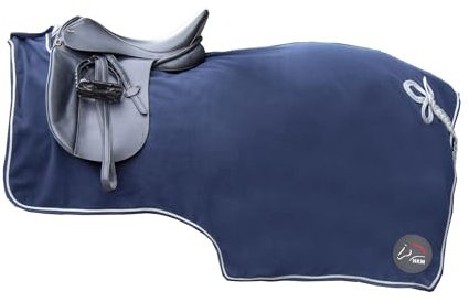 HKM Nieren Fliegendecke Dunkelblau 135