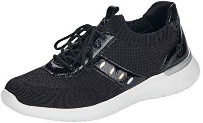 Remonte Halbschuhe für Damen, R5701, Halbschuhe, Schwarz, 36 EU
