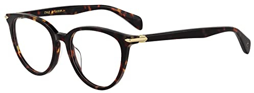 RAG & BONE Women's RNB3027 Sunglasses, HAVANA, 51