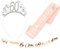 jenich 3er Set Happy 60 Birthday Geburtstag Schärpe Geburtstags Krone 60. Geburtstag Kristall Tiara Krone Happy 60th Birthday Banner Girlande für 60. Geburtstag Party Deko Accessoires Geschenk