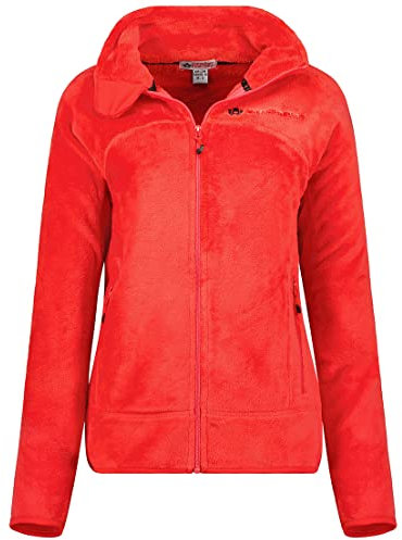 Canadian Peak Udilas_Lady - Women's Warm Padded Jacket Season Fall Winter Spring Summer - Warm Coat Jacket - Long Sleeve Jacket - Women (Red XXL)