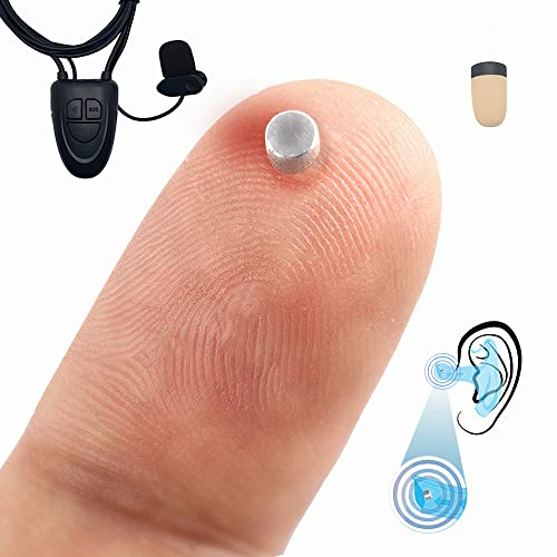 PingaOculto Oreillette Espion Bluetooth Ecouteur Mini Invisible pour Examen Nano Caché Telephone Microphone - Casque sans Fil Discrete Ecoute à Distance (Oreillette Espion Nano V5 + Vip Pro SuperMini)