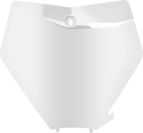 PRO CAKEN - Placa de matrícula delantera de motocicleta de plástico ABS de repuesto para universal KTM EXC 150/250/300 TPI 20-21 SX 125/250 19-21XC 125 20-21, ver ajuste