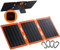 revolt USB c Solar Panel: 21-Watt-Solarpanel-Ladegerät, USB-C/-A, je 2,4 A, faltbar, IP65, ETFE (Solar faltbar, Solarpanel Handy, Solarpowerbank)
