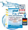 AGUALEVE® 7 in 1 Pool Teststreifen 50 Stück *NEU* | Präzise, schnell & einfach messen: pH-Wert, freies Chlor, Gesamtchlor, Gesamthärte, Gesamtalkalität, Cyanursäure und Brom | Deutsche Markenqualität