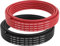 FIRMERST 10 AWG Silikonkabel 5.26mm² 7.5 M Schwarz and Rot, Verzinnte Kupferdraht, Flexibel