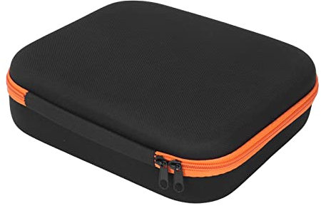 LiebeWH Werkzeugkoffer mit Großer Kapazität, Tragbarer Elektrowerkzeugkoffer, Werkzeugaufbewahrungstasche mit Reißverschlussdesign für Elektrische Bohrmaschinen (Rechteckige Tasche),