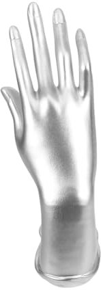 DEARMAMY Handschmuckhalter Ring Organizer Schmuckständer Mannequin Handform Multifunktionaler Schmuckhalter Zur Aufbewahrung Dekorativer Ringhalter Für Tisch Kompakter Organizer Für Schmuck