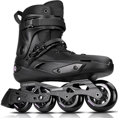 COSMOID TT Pattini in linea per donna e uomo, lame per pattini a rotelle per adulti uomo e donna, lame per pattini a rotelle professionali per fitness unisex