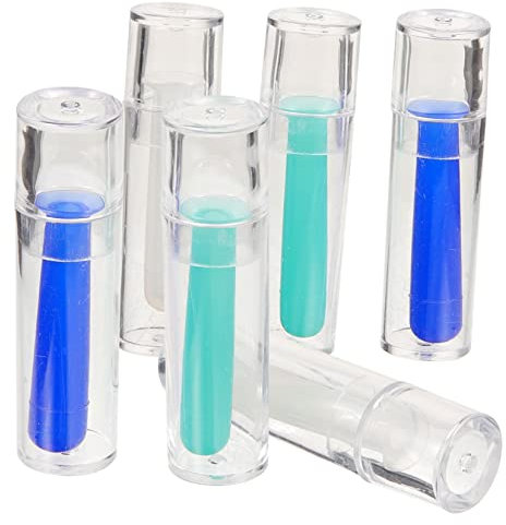 FRCOLOR 6 Stück Weiche Kontaktlinsenstifte Aus Kunststoff Klein Sanfter Kontaktlinsenentferner Praktisches Linsenentfernungswerkzeug Für Sichere Handhabung Unterwegs