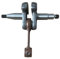 BEUAOCK Kurbelwelle Kurbelwelle Pleuelstange Kompatibel mit Husqvarna 555 556 560 560XP 560XPG 562 562XP 562XPG Kettensäge