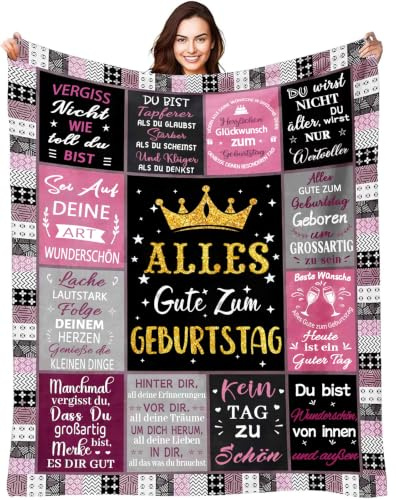 Aellowet Geburtstagsgeschenk für Frauen, Geschenk Beste Freundin Geburtstag, Geburtstagsgeschenk für Mama, Mädchen, Frau, Freundin, Schwester, Freundin, Kollegin, Frauen Geschenke zum Geburtstag