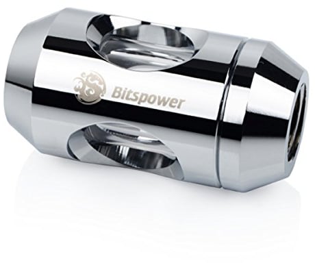Bitspower In-Line Filter - shiny silver