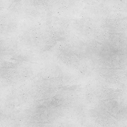 PrintYourHome Fliesenaufkleber für Küche und Bad | Dekor Beton Hellgrau Glatt | Fliesenfolie für 15x15cm Fliesen | 4 Stück | Klebefliesen günstig in 1A Qualität