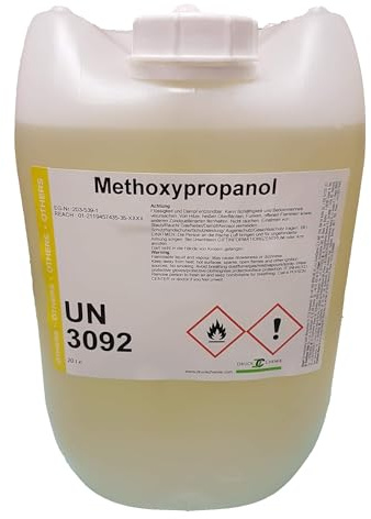 DC DruckChemie GmbH Methoxypropanol / 1-Methoxy-2-Propanol 10 Liter - Hochwertiges Verdünnungsmittel & Lösungsmittel - Geeignet zur Lackherstellung