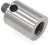 Gewinde Adapter für Taststift Messtaster M3 Außengewinde zu M4 Innengewinde 7 mm Durchmesser 9 mm Länge