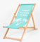 Merino Wool Lovely Line Liegestuhl Sonnenliege Klappbar, Gartenliege Rückenlehne verstellbar leicht klappbar Garten Balkon Strand Holzklappstühle Naturholz Lounger (Summer)