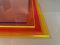 3mm PLEXIGLAS® Acrylglas FLUORESZIEREND BLAU 400x400mm