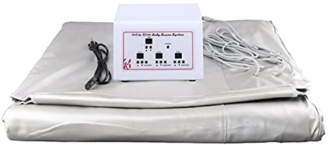 YZ-LIANG Abnehmen Infrarot 3 Zonen (Tanne) Sauna Decke Khan Dampfheizung Decke Körper-Former für das Abnehmen Blanket Therapie Anti-Aging (Size : 180X16ocm)