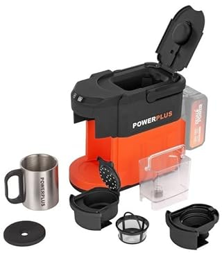 POWERPLUS Kaffeemaschine 40V (ohne Akku)