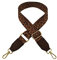Taschengurt, 3,8 cm breit,Verstellbarer Schultergurt von 75–130 cm,Schultergurt der Tasche mit Leopardenmuster,Ersatz-Taschen-Schultergurte,Taschenzubehör,für Messenger Bags,braunes Leopardenmuster A